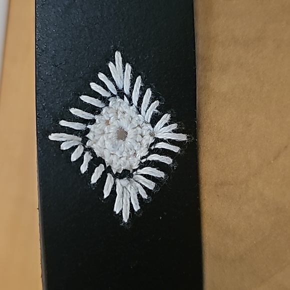 FRYE Genuine leather boho belt - Picture 9 of 12